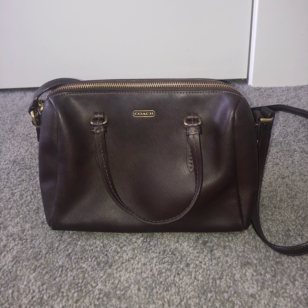Brown Coach Crossbody